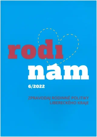 Obálka 6. čísla zpravodaje Rodinám